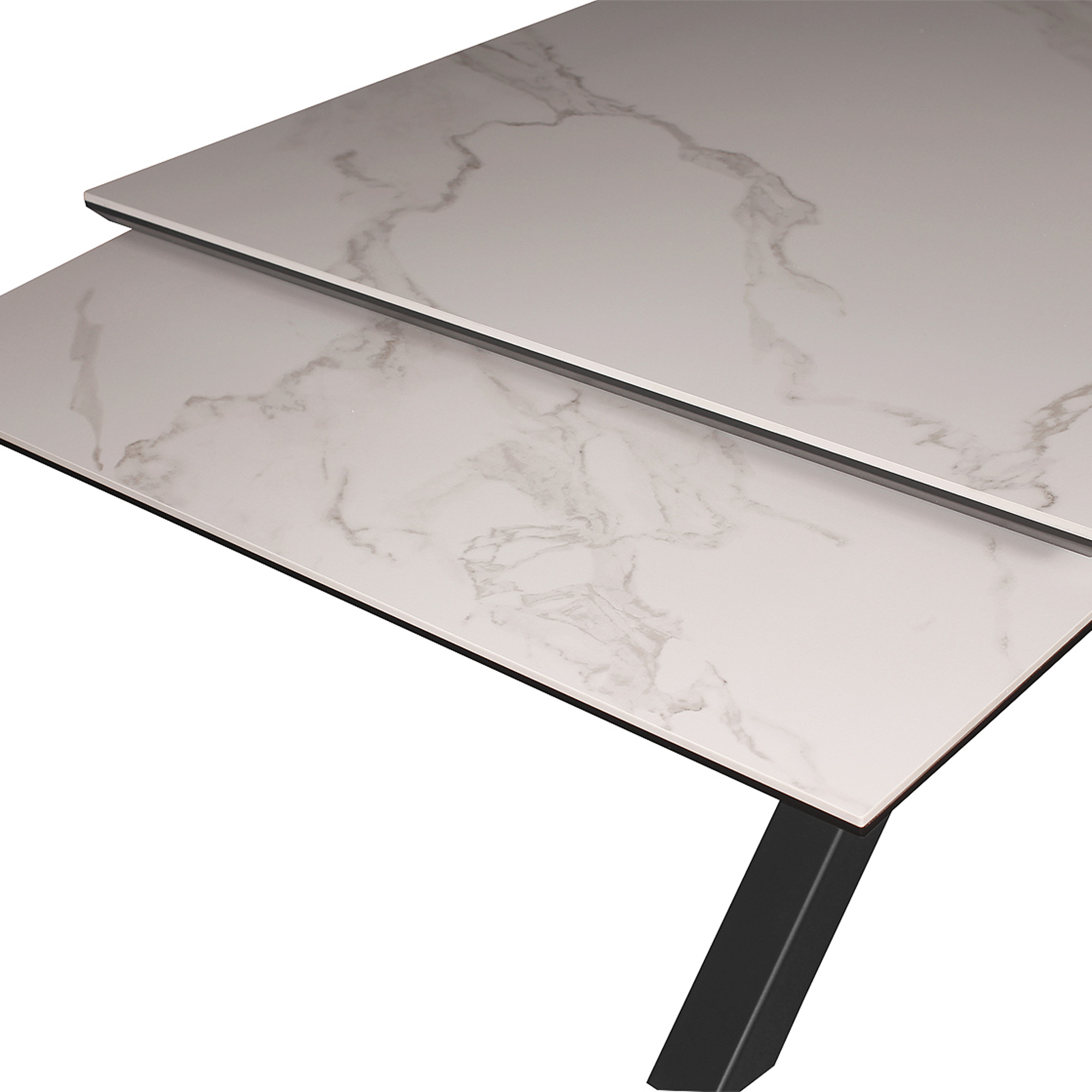 Стол для кухни с керамической столешницей 140 см (арт 33886) - Фото 1