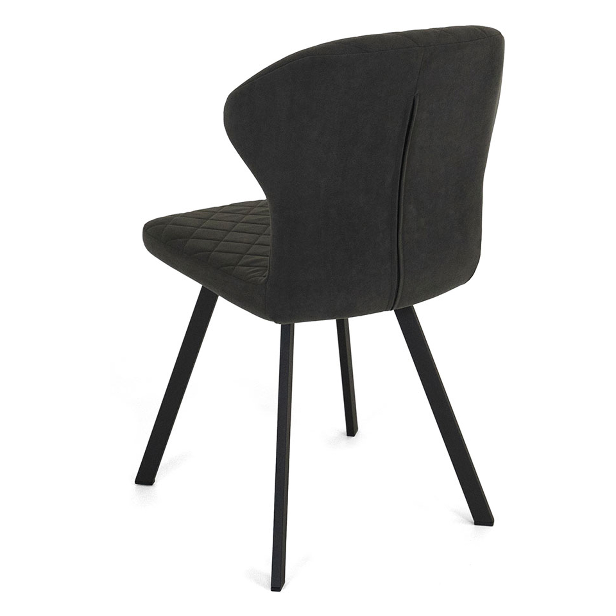 Стул на металлокаркасе мягкий из велюра (арт 19461) - Фото 1