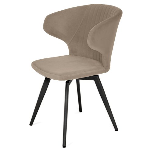 Стул с мягким сидением с обивкой из велюра (арт 22039) - Фото 2
