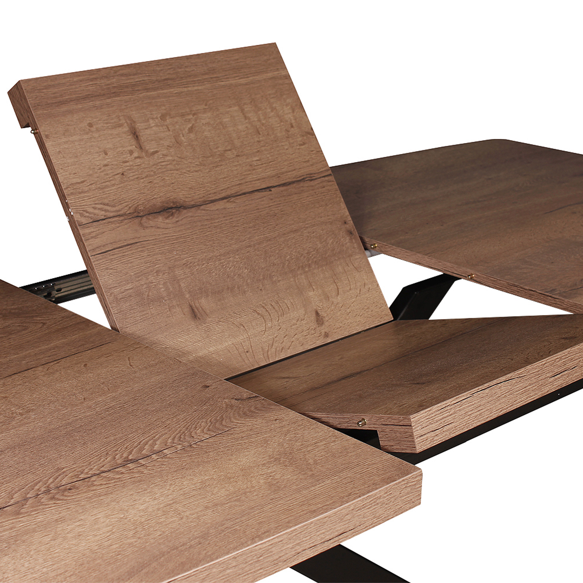 Стол для кухни дизайнерский раскладной на одной опоре 140 см (арт 25497) - Фото 1