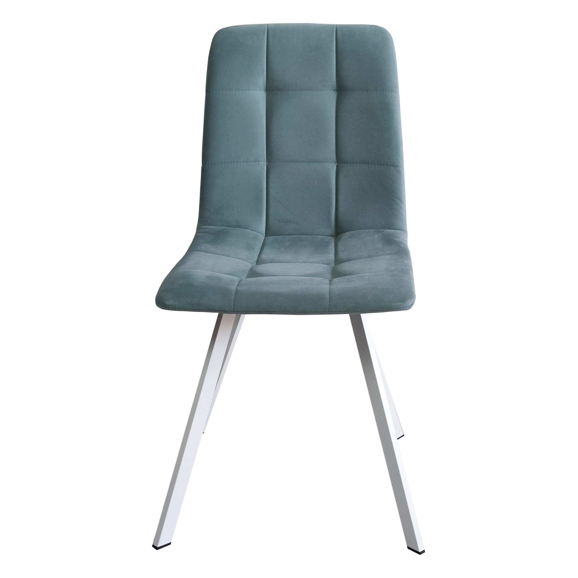 Стул для кухни на металлическом каркасе мягкий бежевый (арт 25072) - Фото 1