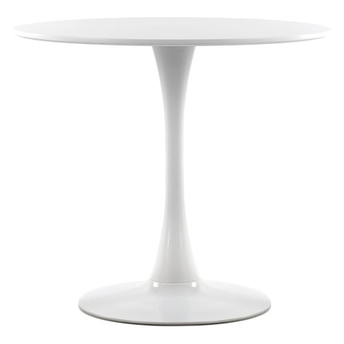 Обеденный стол дизайнерский круглый D-90 см тюльпан (арт 11387) - Фото 2