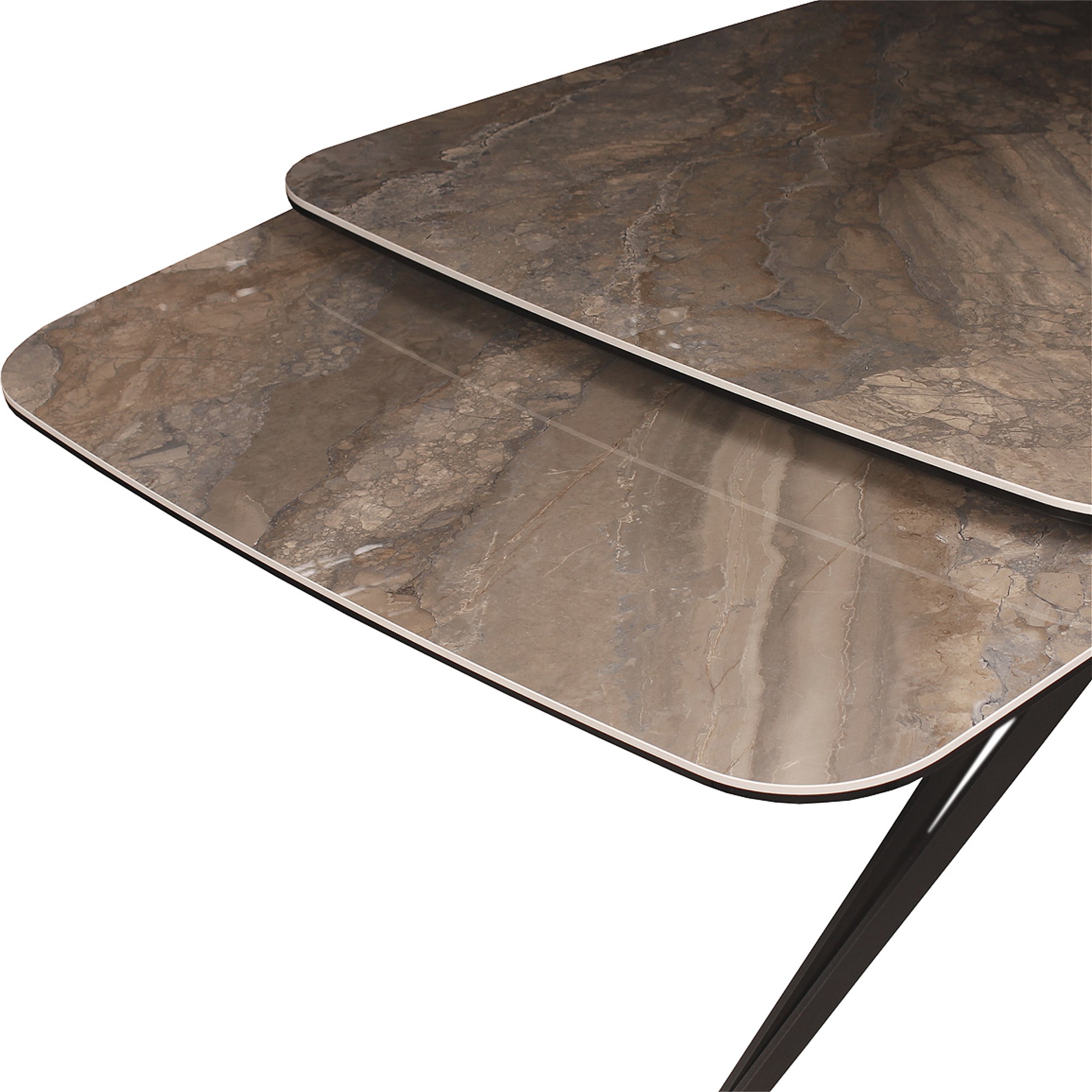 Стол раскладной с керамической столешницей (арт 34634) - Фото 1