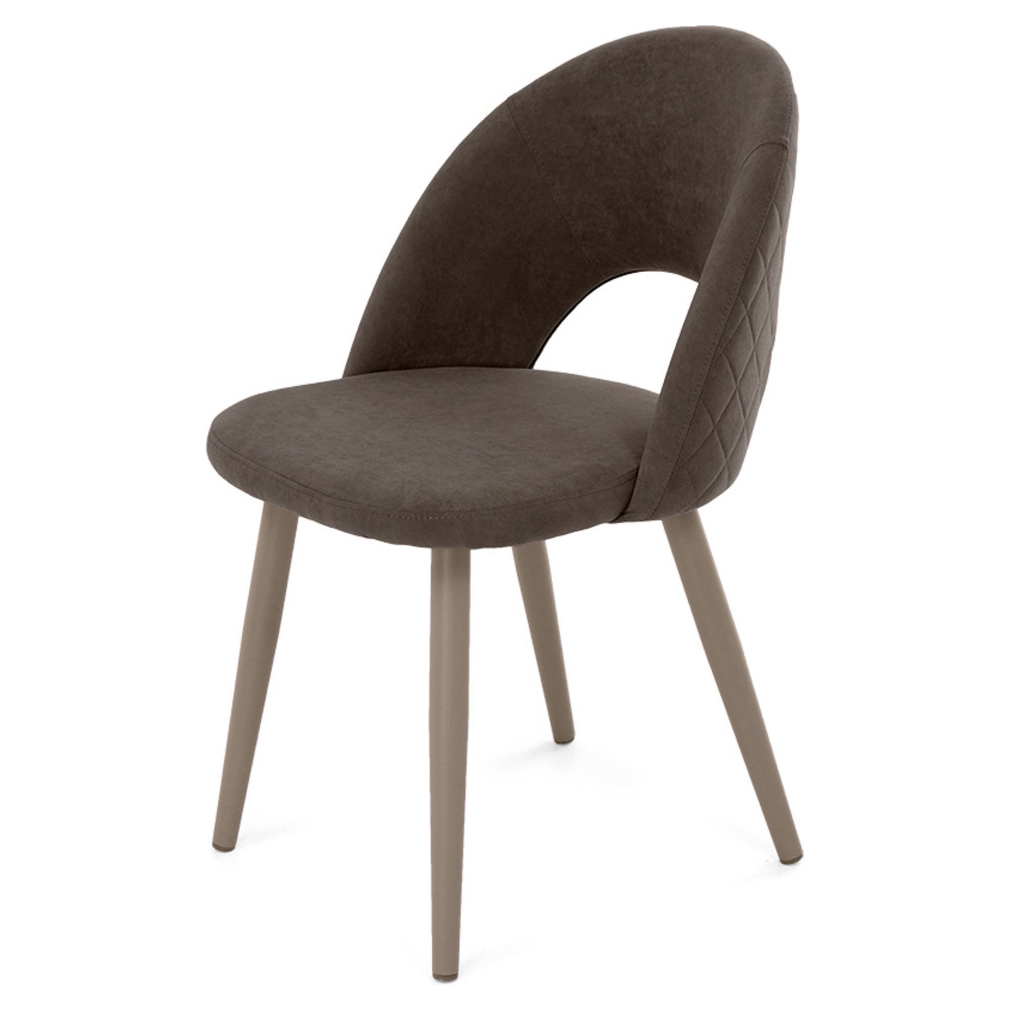 Стул для кухни мягкий велюровый (арт 21689) - Фото 1