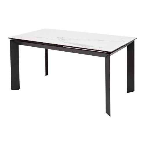 Обеденный стол дизайнерский раздвижной керамический (арт 10610) - Фото 2