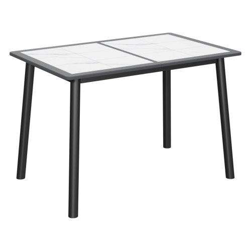 Обеденный стол раздвижной коричневый 110 см (арт 8098) - Фото 2