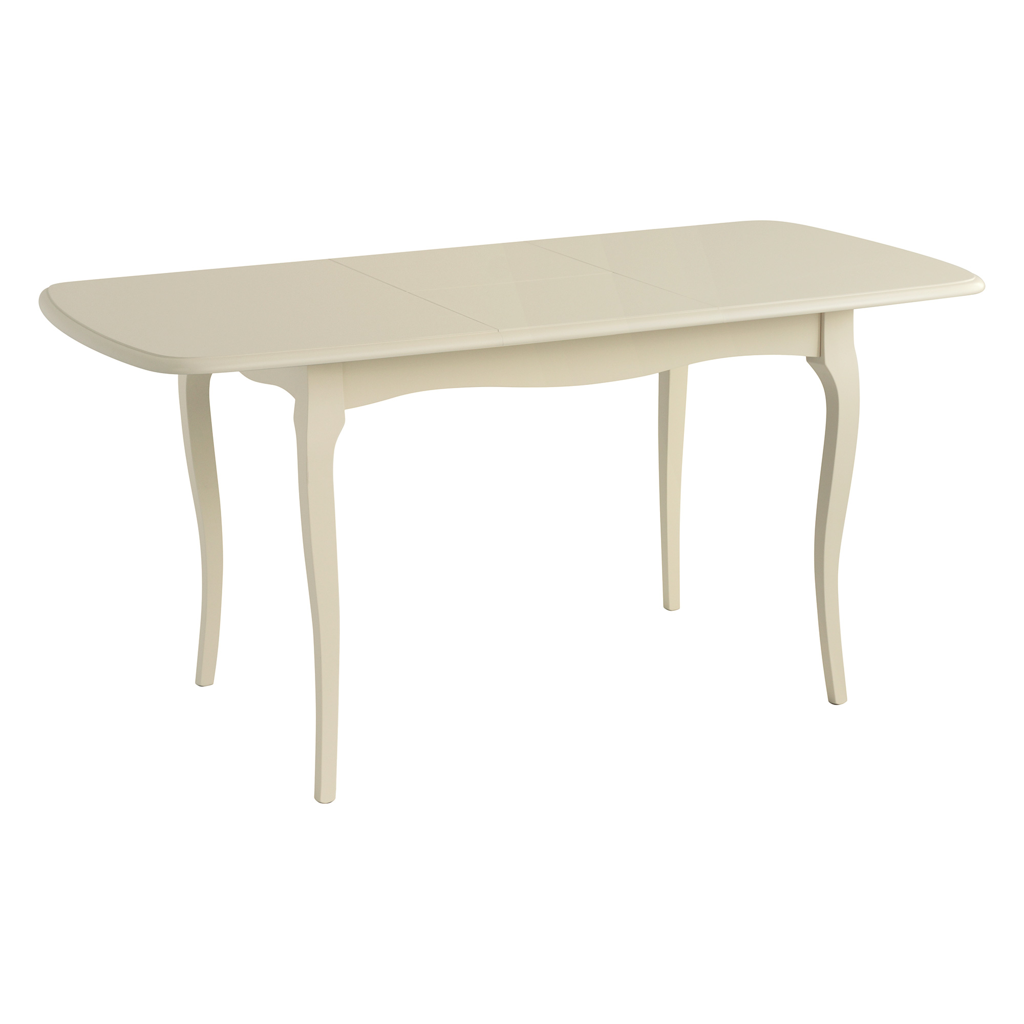 Кухонный стол раздвижной бежевый классика (арт 8037) - Фото 1