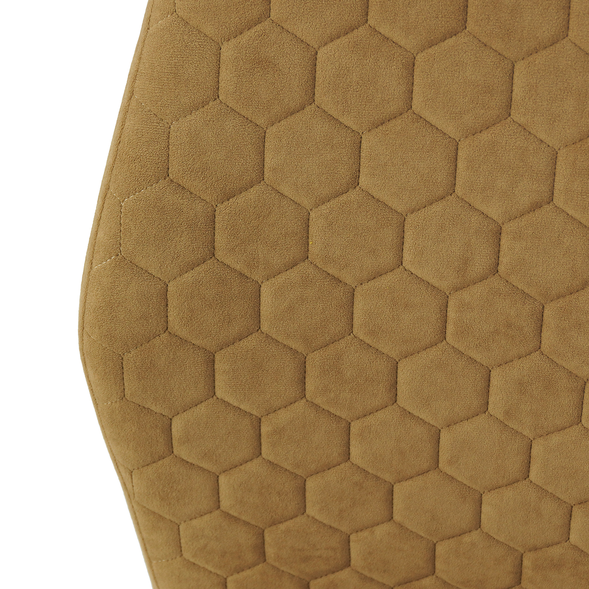 Стул полубарный на металлическом каркасе мягкий из велюра (арт 20335) - Фото 1