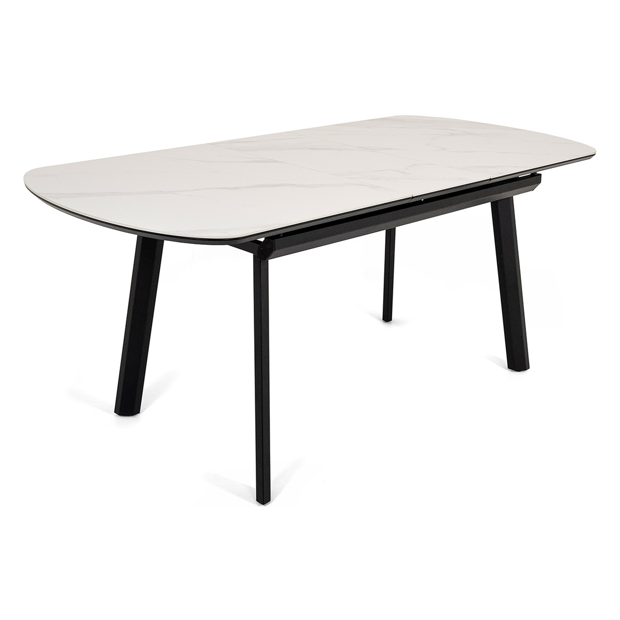 Стол керамический белый современный (арт 28784) - Фото 1