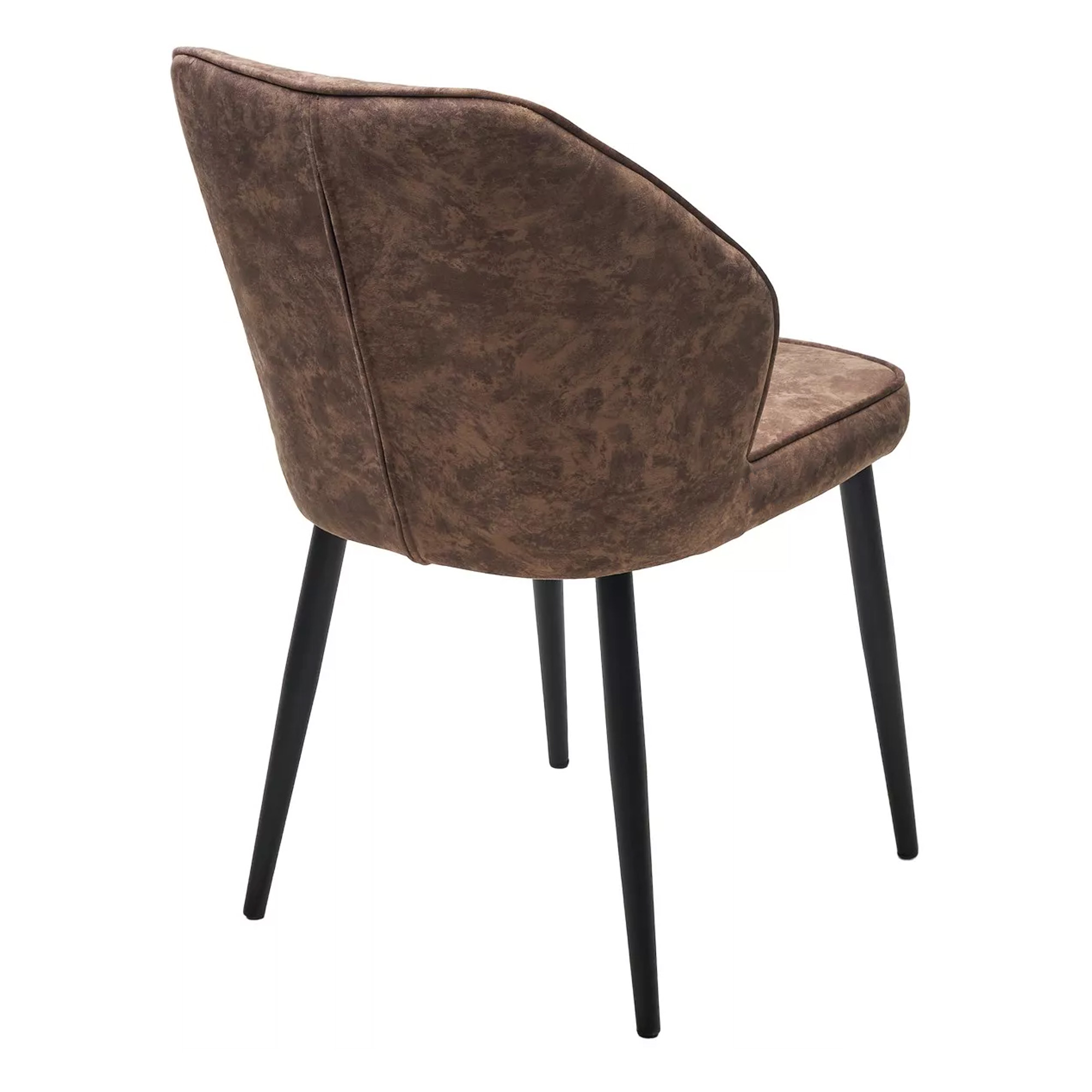 Стул на металлокаркасе с мягким сидением с обивкой из велюра (арт 33586) - Фото 1