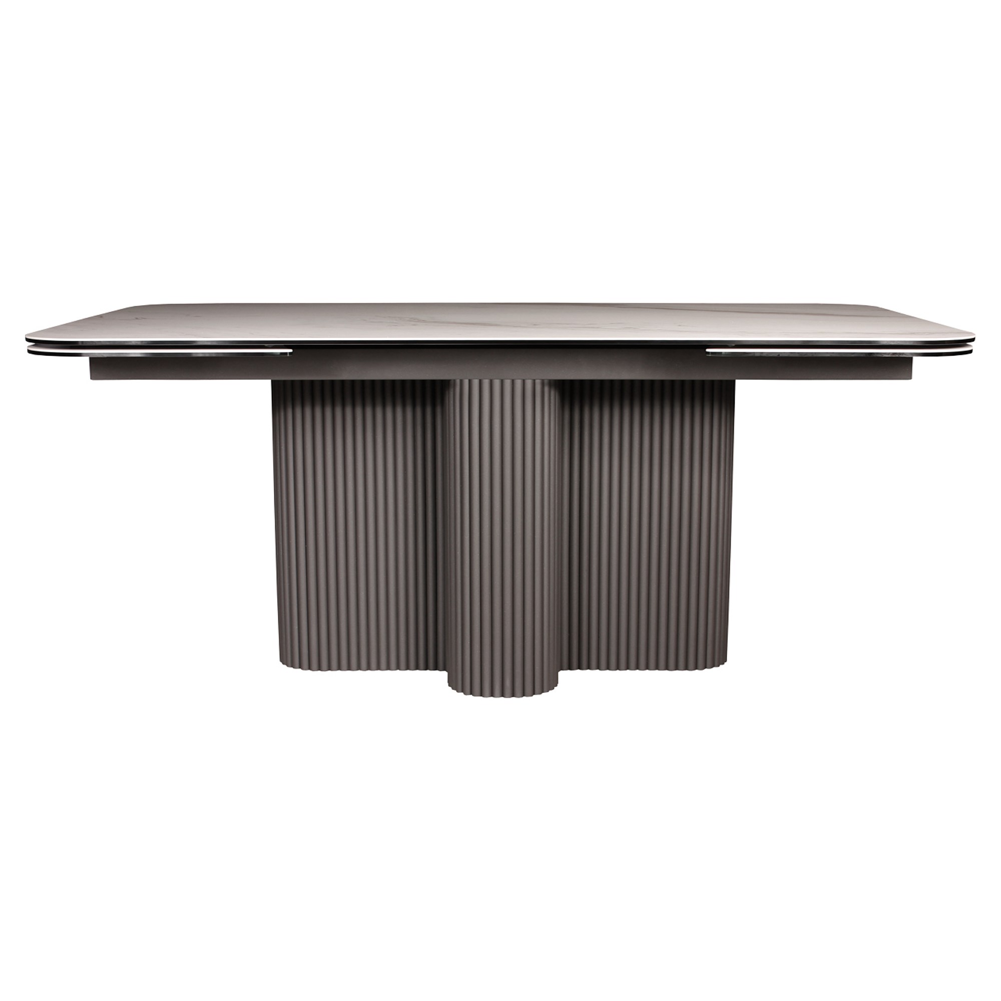 Стол раскладной с керамической столешницей 160 см (арт 35526) - Фото 1