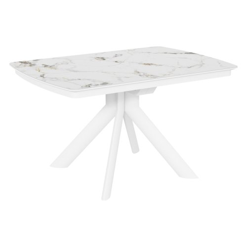 Стол раскладывающийся с керамическим покрытием на одной ножке (арт 34255) - Фото 2