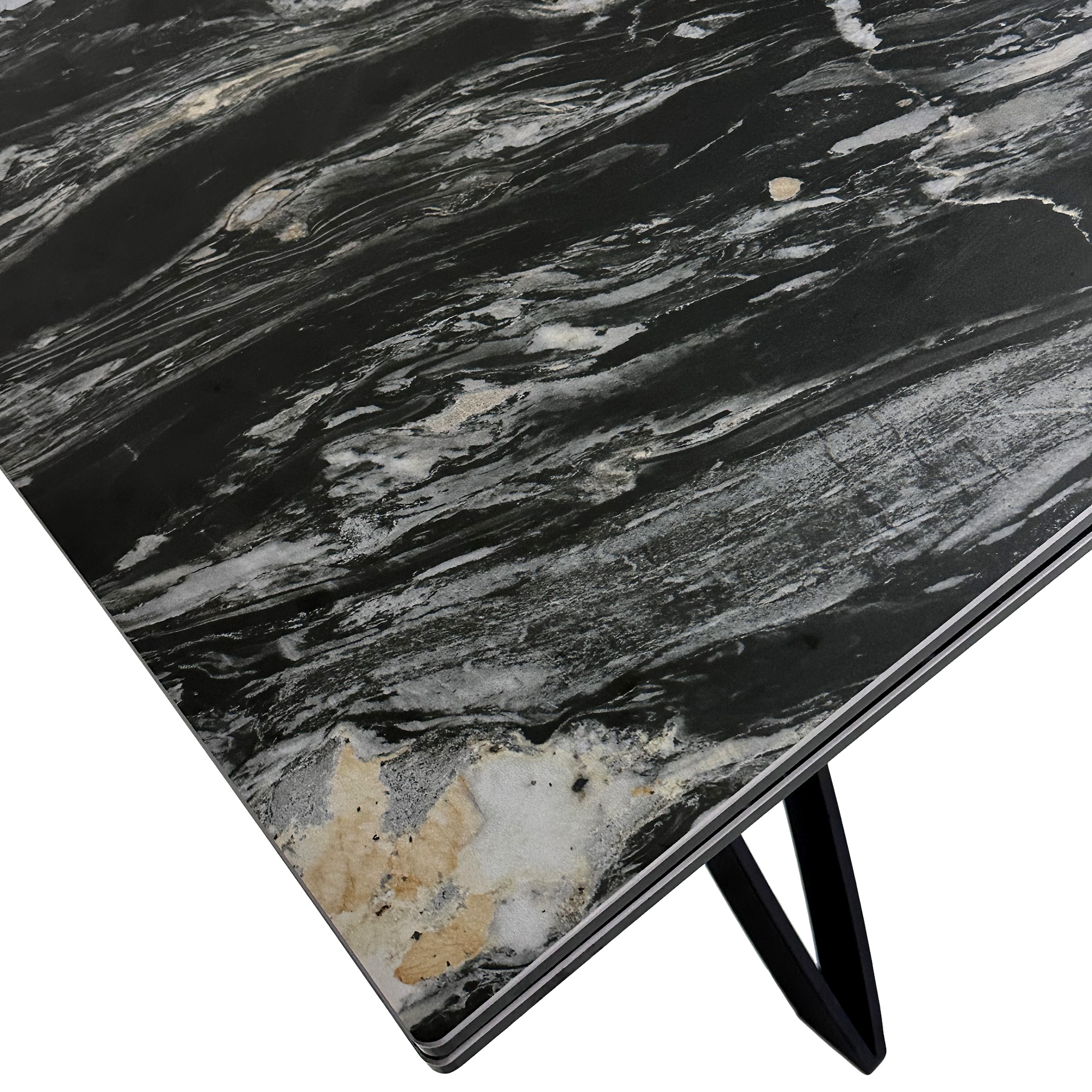 Обеденный стол раздвижной с керамическим покрытием 180 см (арт 28890) - Фото 1