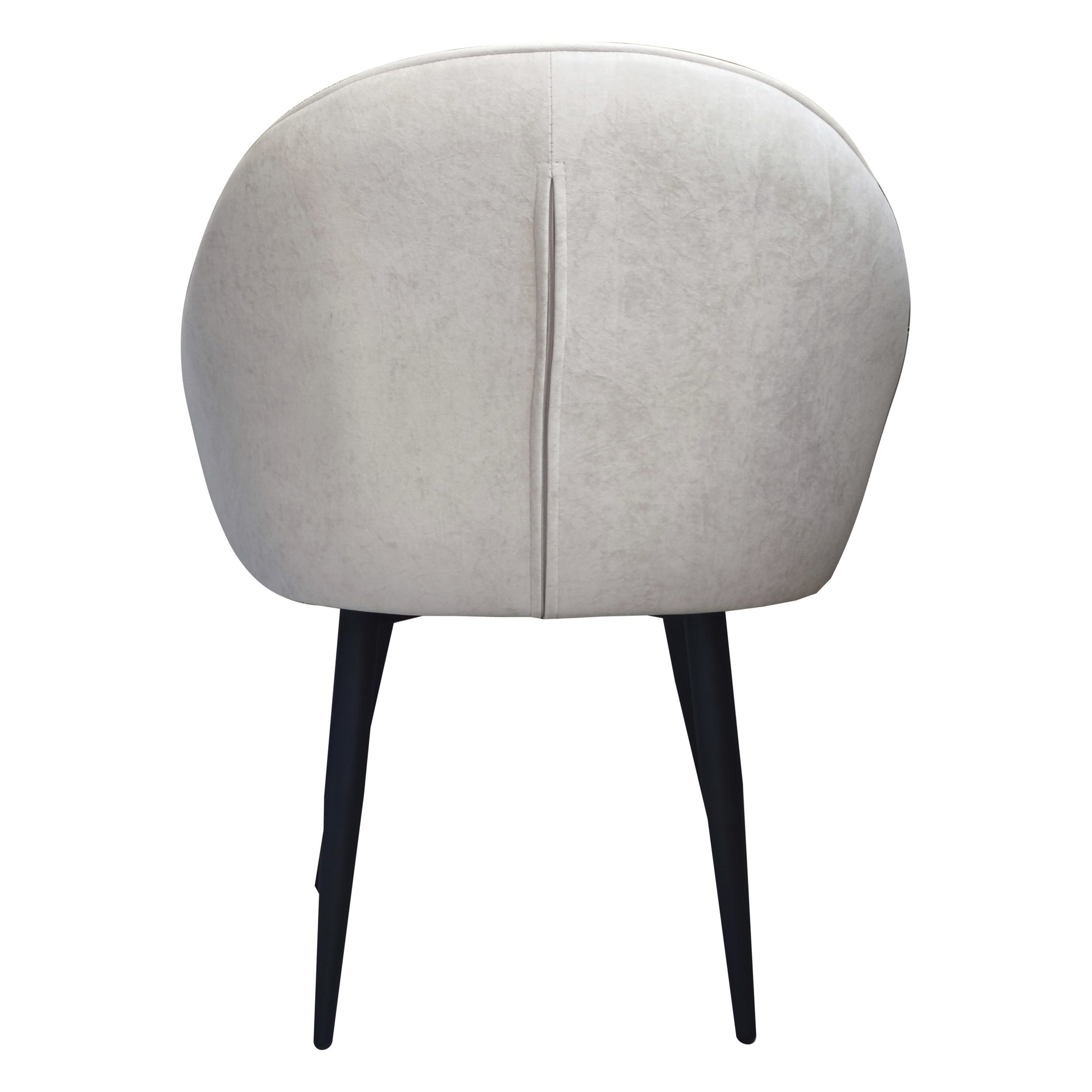 Стул-кресло на металлокаркасе с подлокотниками бежевый (арт 31762) - Фото 1