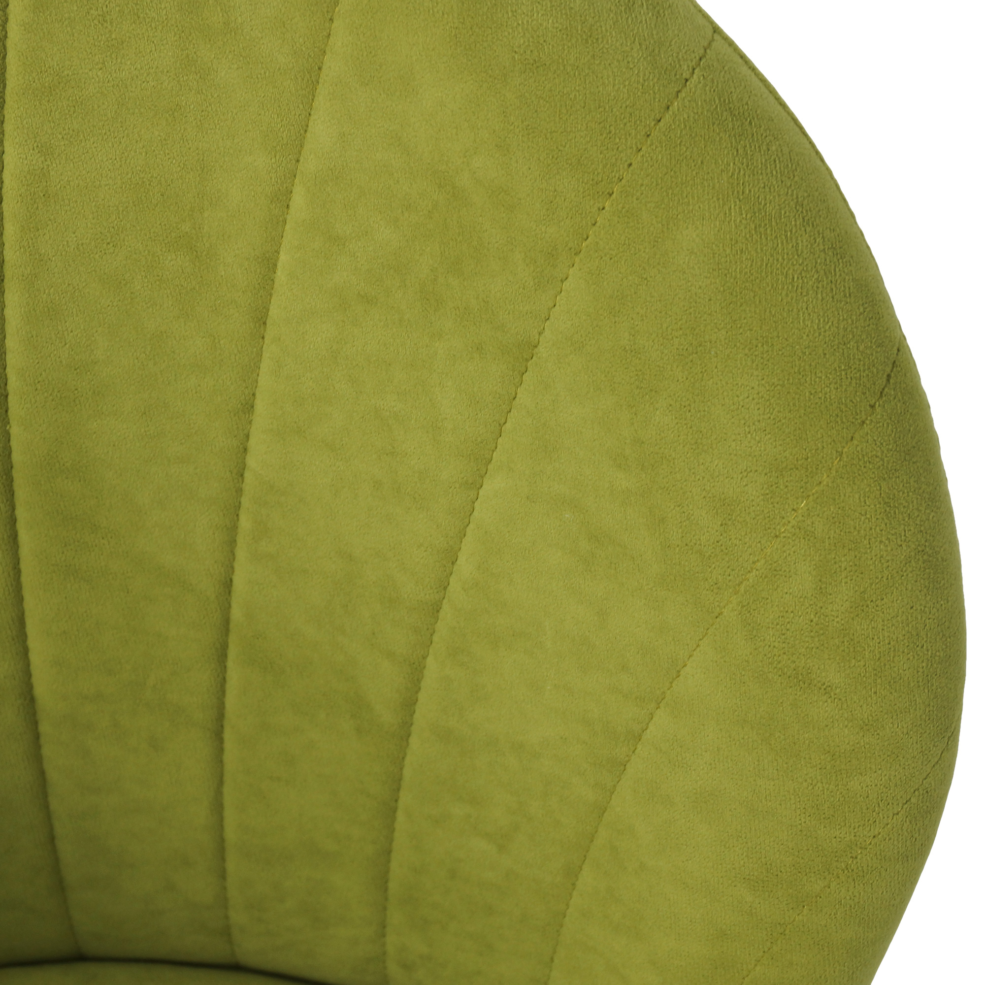 Стул мягкий зеленый из велюра (арт 22407) - Фото 1