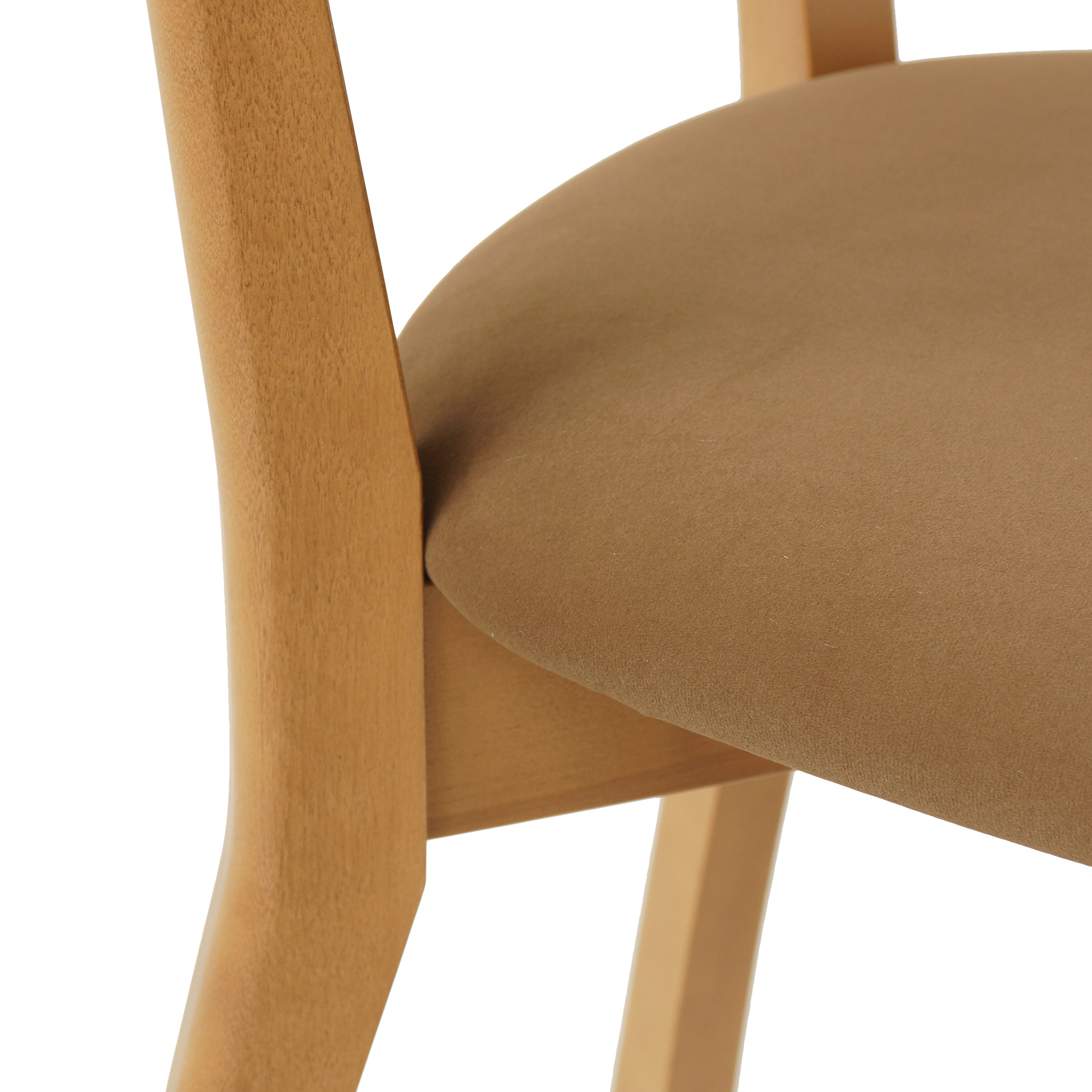 Стул дизайнерский деревянный (арт 29131) - Фото 1