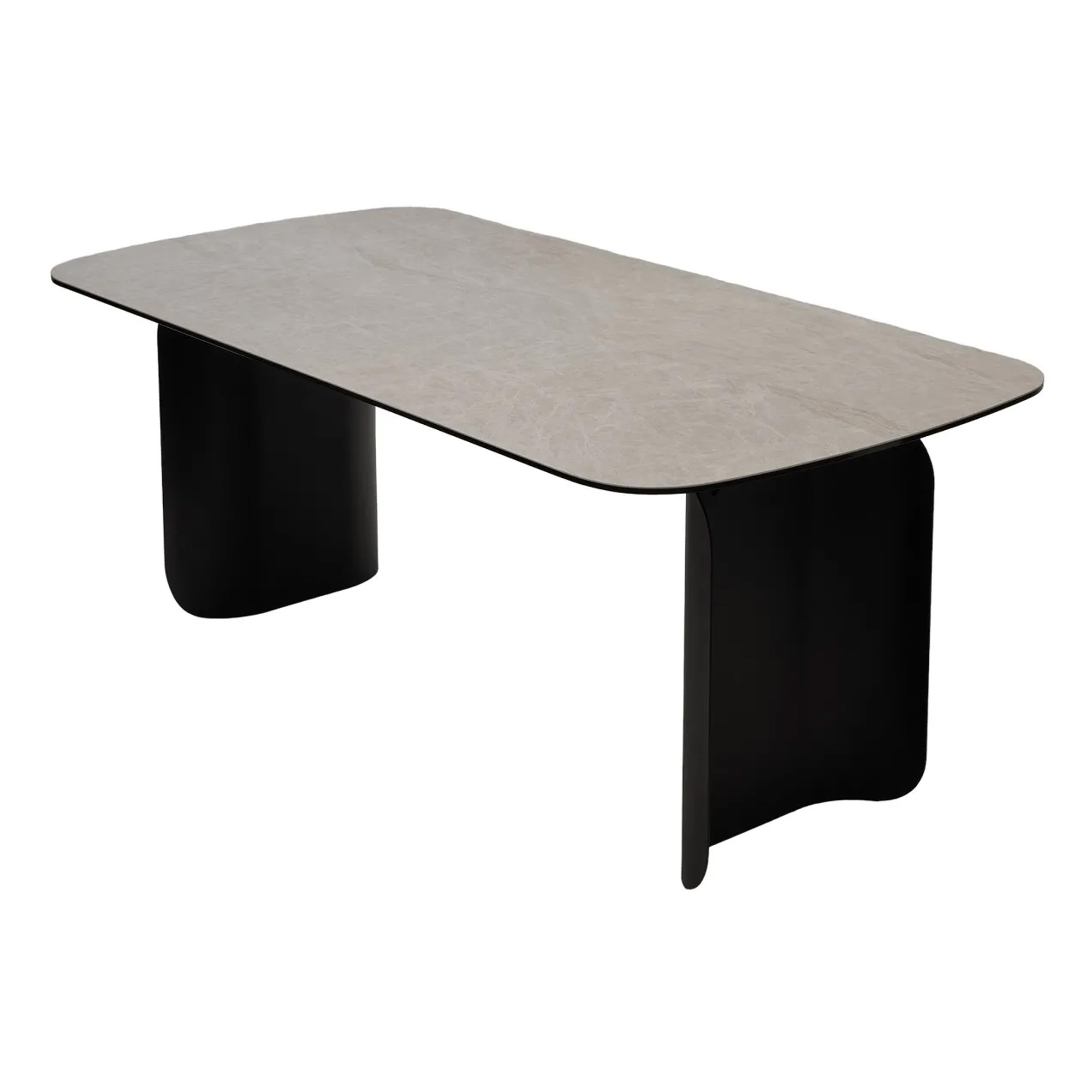 Стол обеденный дизайнерский керамический в современном стиле (арт 29350) - Фото 1