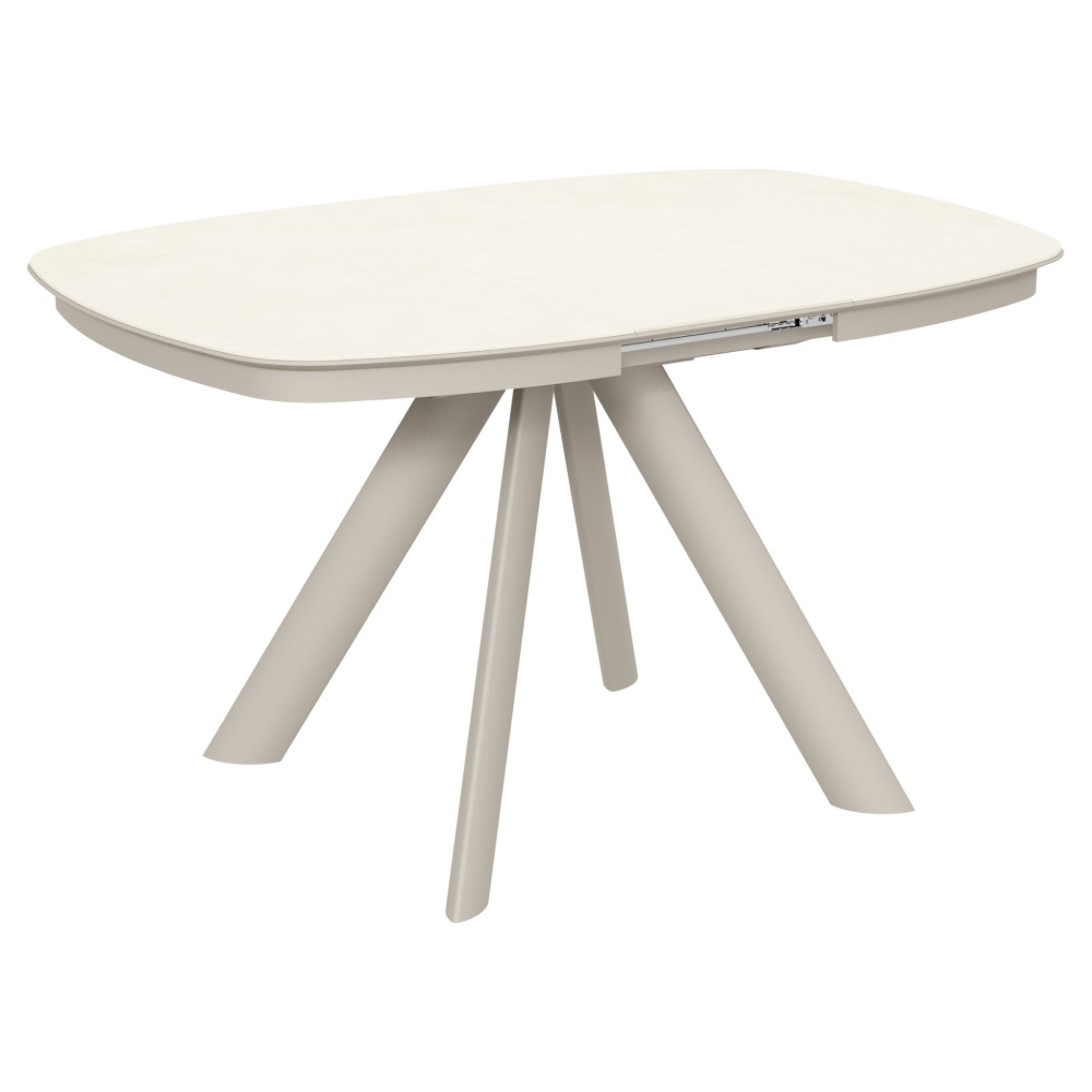 Стол раскладной с покрытием из керамики 100 см (арт 35227) - Фото 1