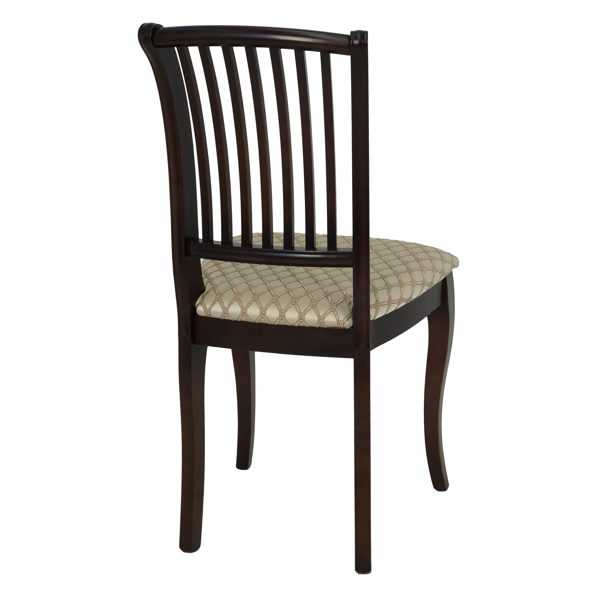 Стул деревянный мягкий коричневый классика (арт 18022) - Фото 1