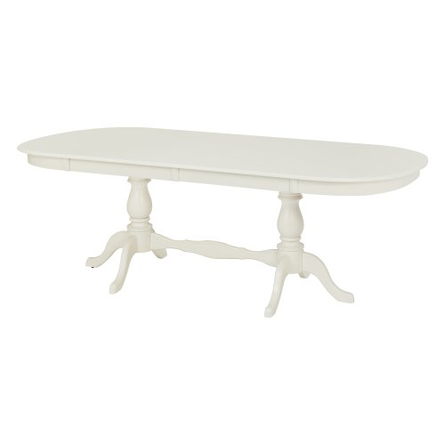 Кухонный стол раскладной овальный 200 см в классическом стиле (арт 1901) - Фото 2