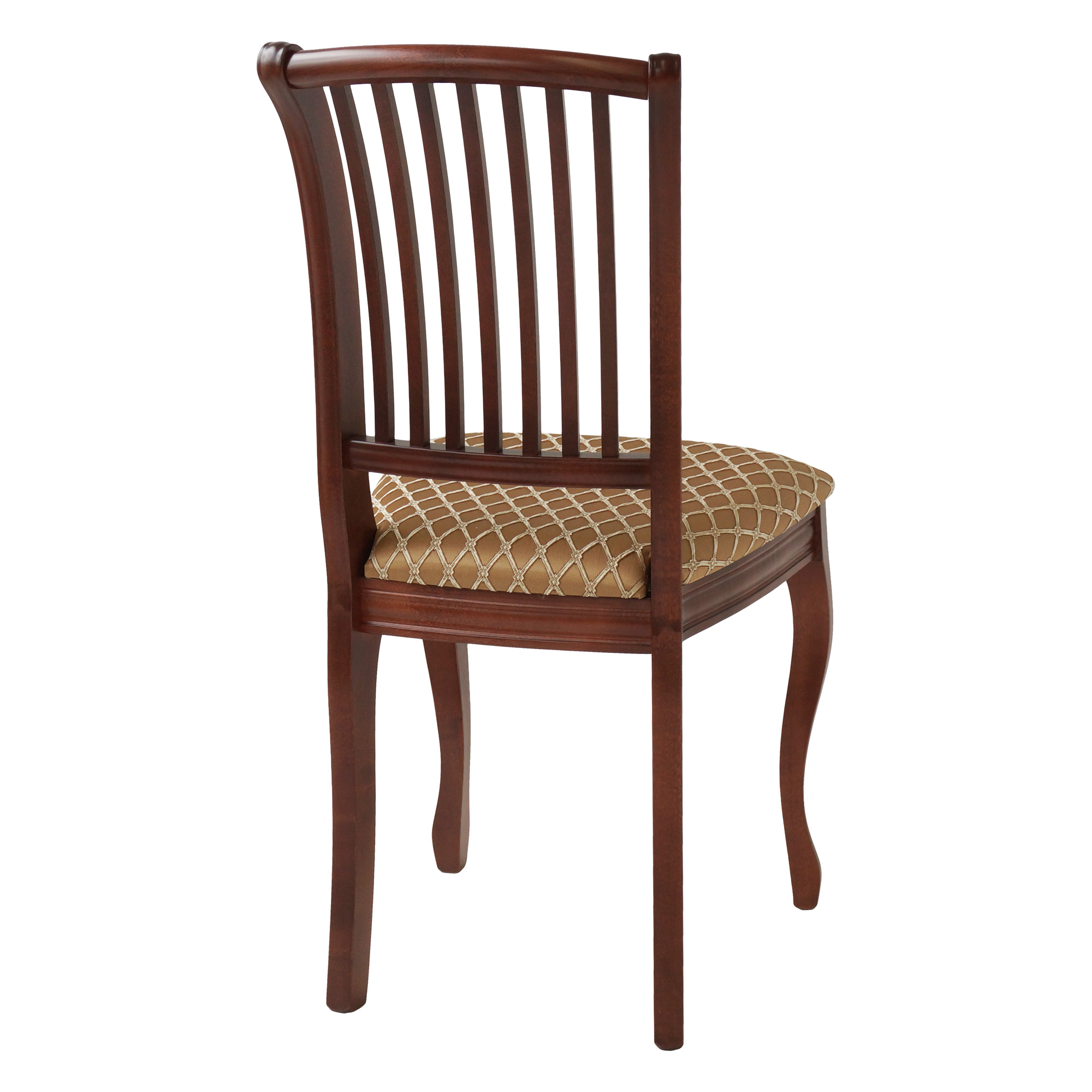 Стул кухонный деревянный с мягким сидением бежевый классика (арт 29122) - Фото 1