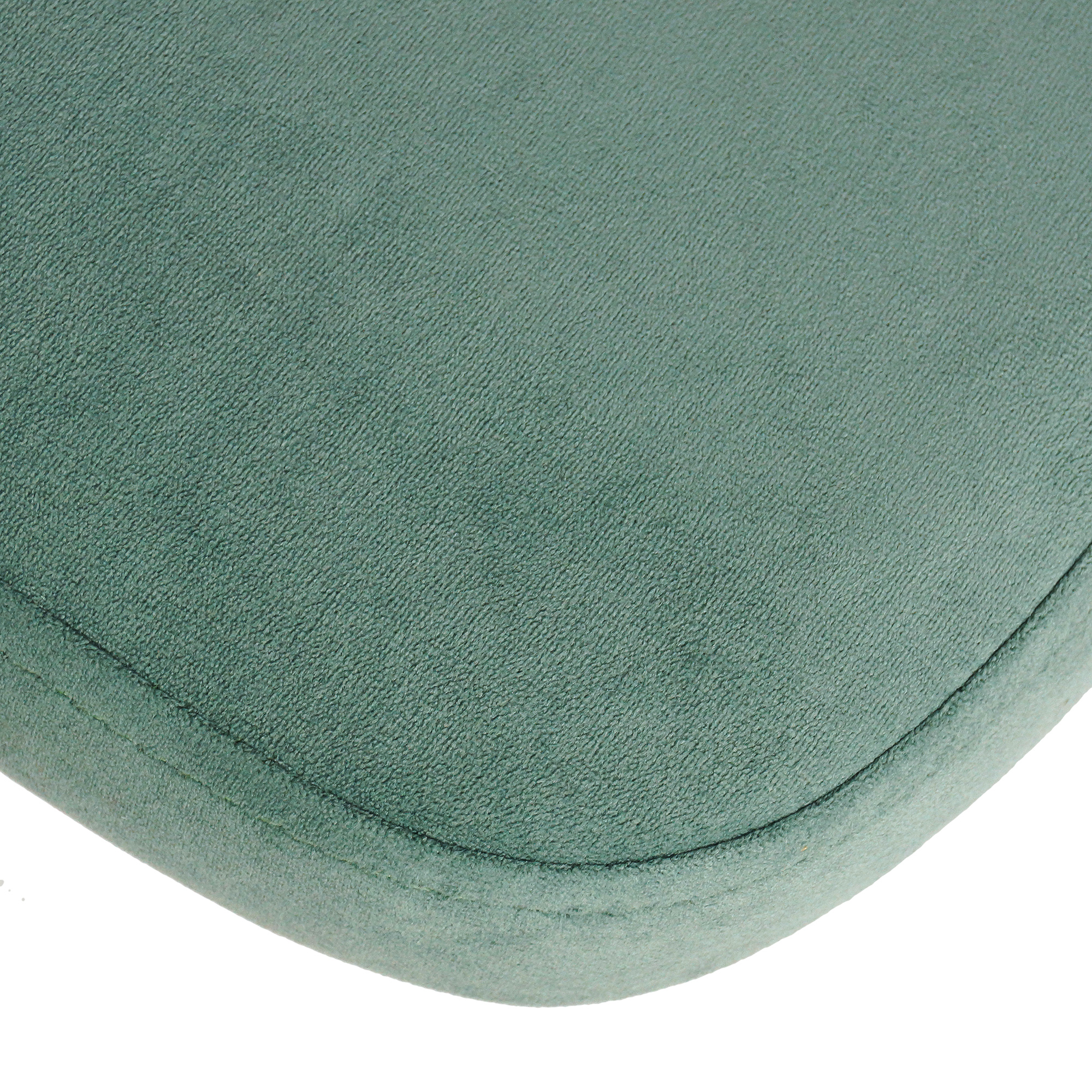 Стул барный высокий мятный из велюра (арт 32794) - Фото 1