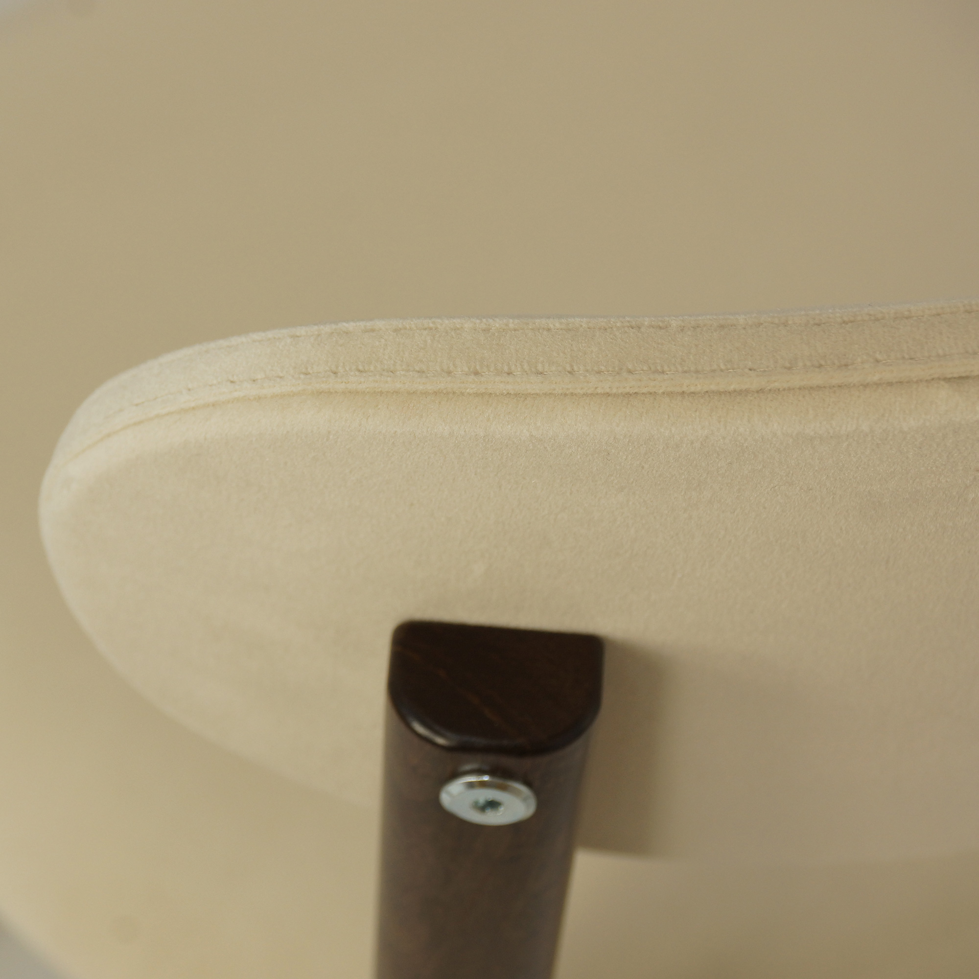 Стул кухонный деревянный бежевый (арт 32098) - Фото 1