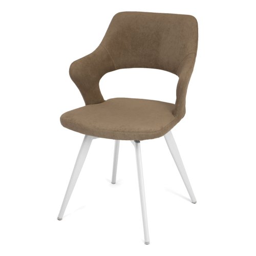 Стул обеденный на металлокаркасе из велюра (арт 33594) - Фото 2