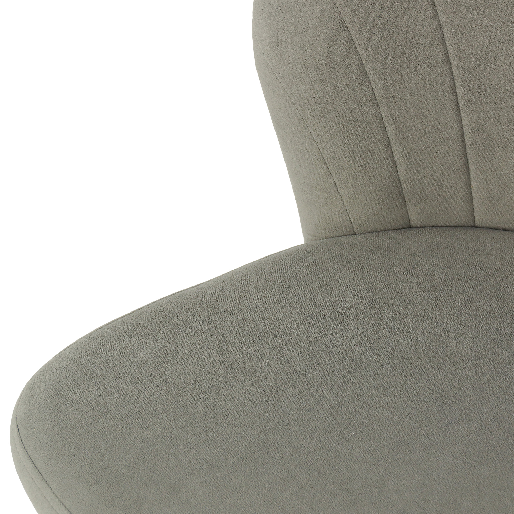 Полубарный стул с мягким сидением с обивкой из велюра (арт 22530) - Фото 1