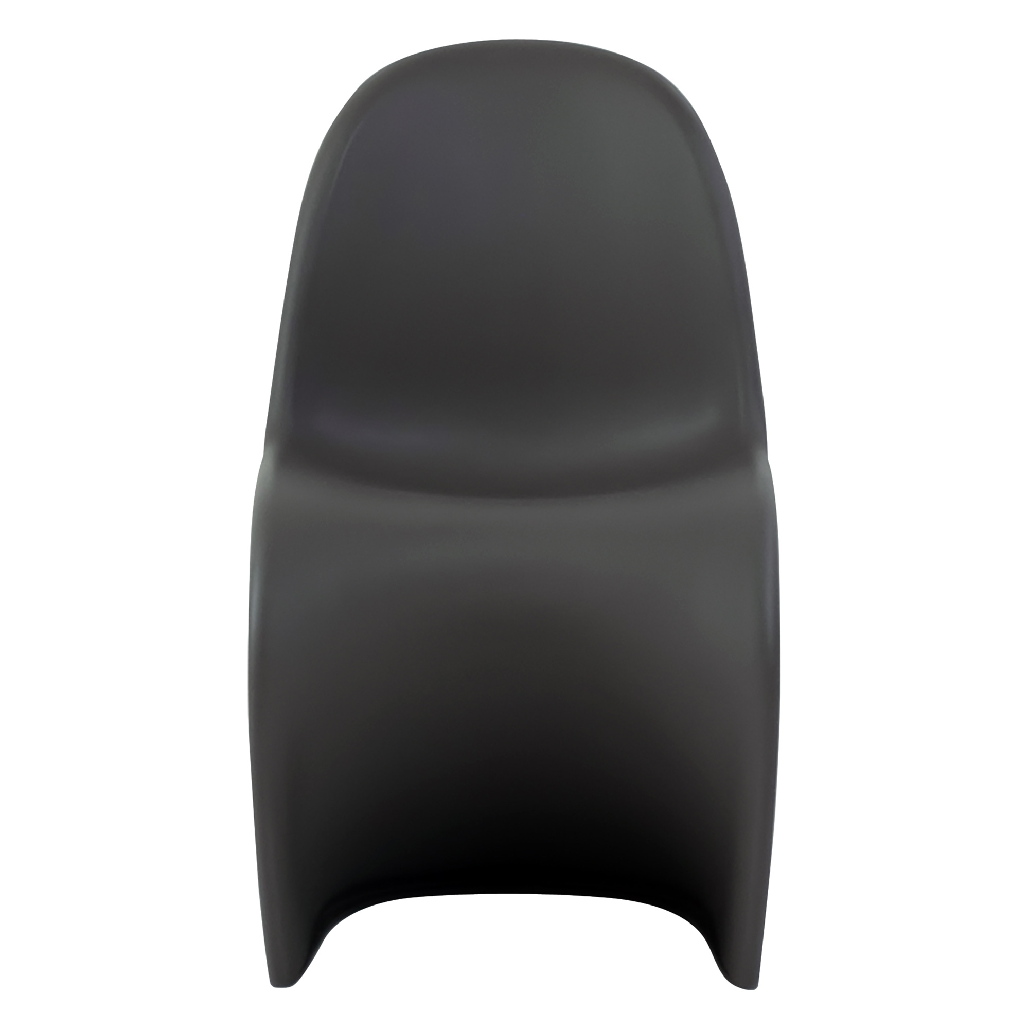 Стул интерьерный серый пластиковый (арт 29407) - Фото 1