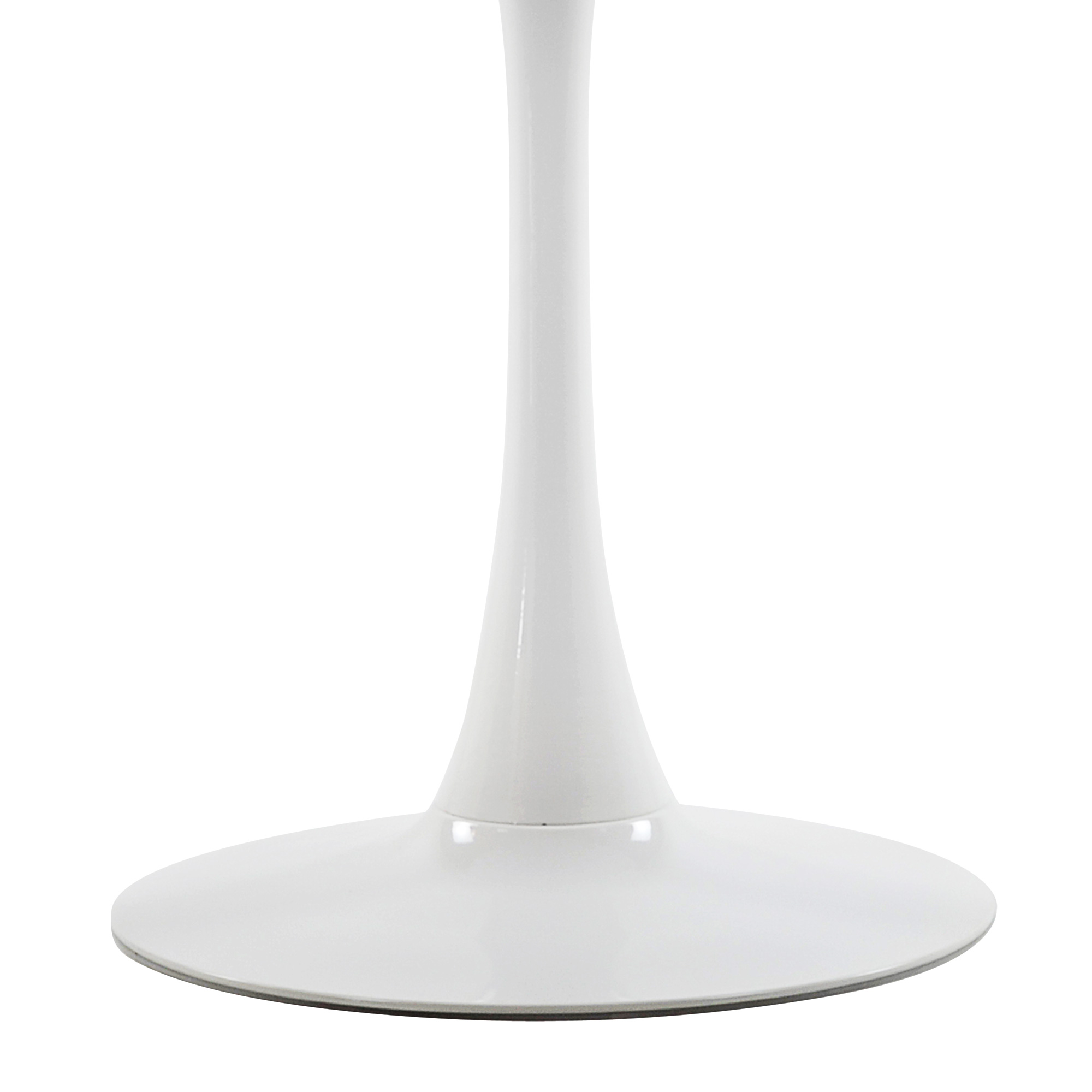 Стол дизайнерский круглый белый tulip (арт 28887) - Фото 1