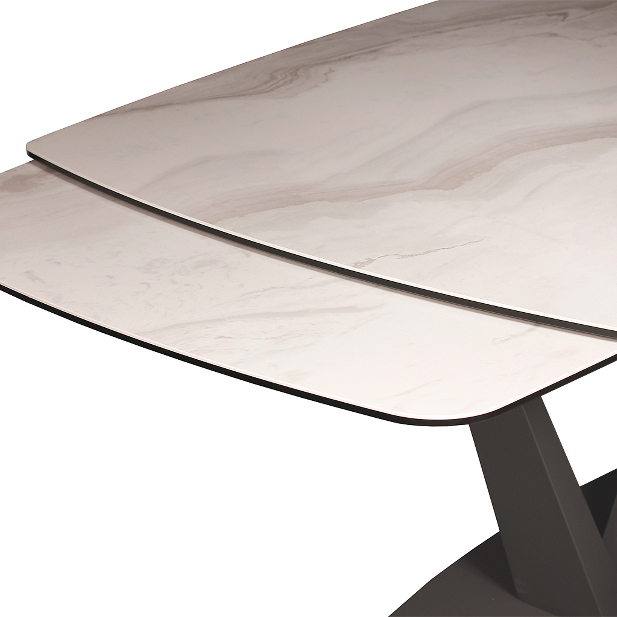 Стол овальный керамический 140 см современный (арт 32465) - Фото 1