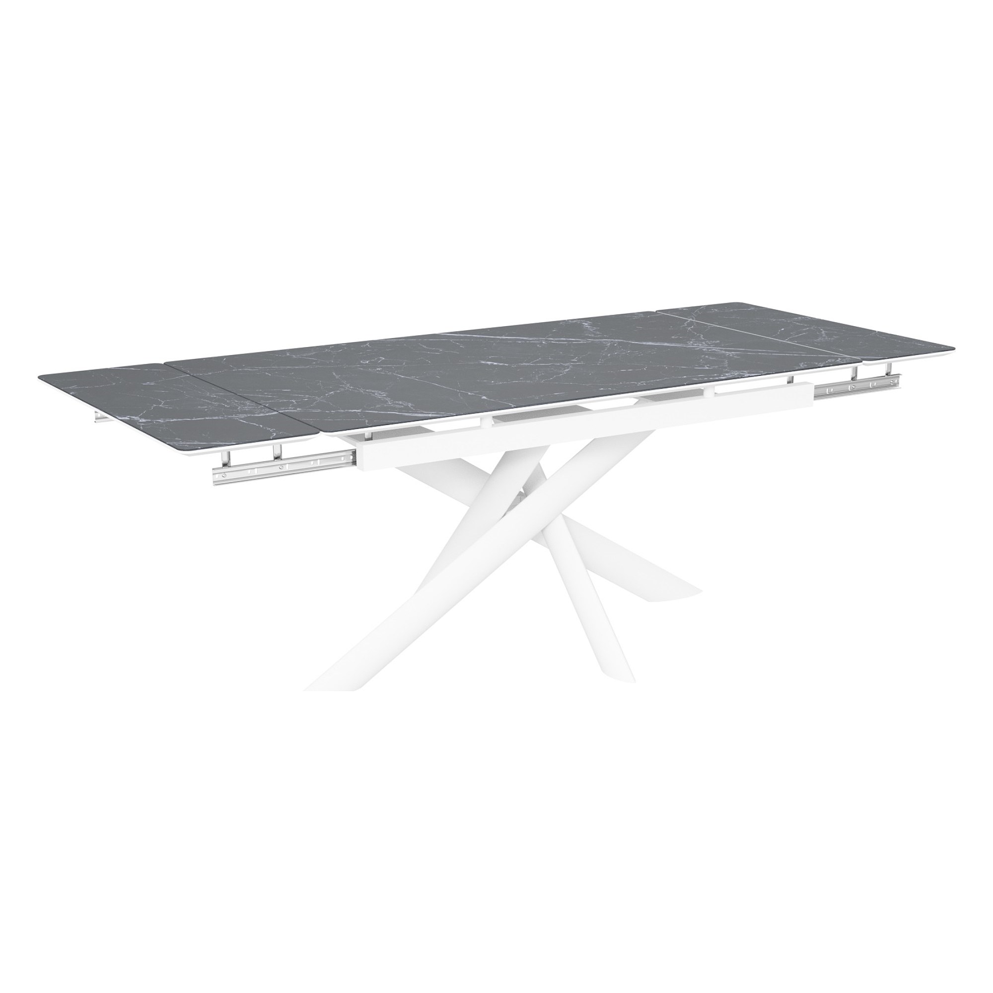 Стол кухонный с покрытием из керамики на одной ножке 160 см (арт 34684) - Фото 1