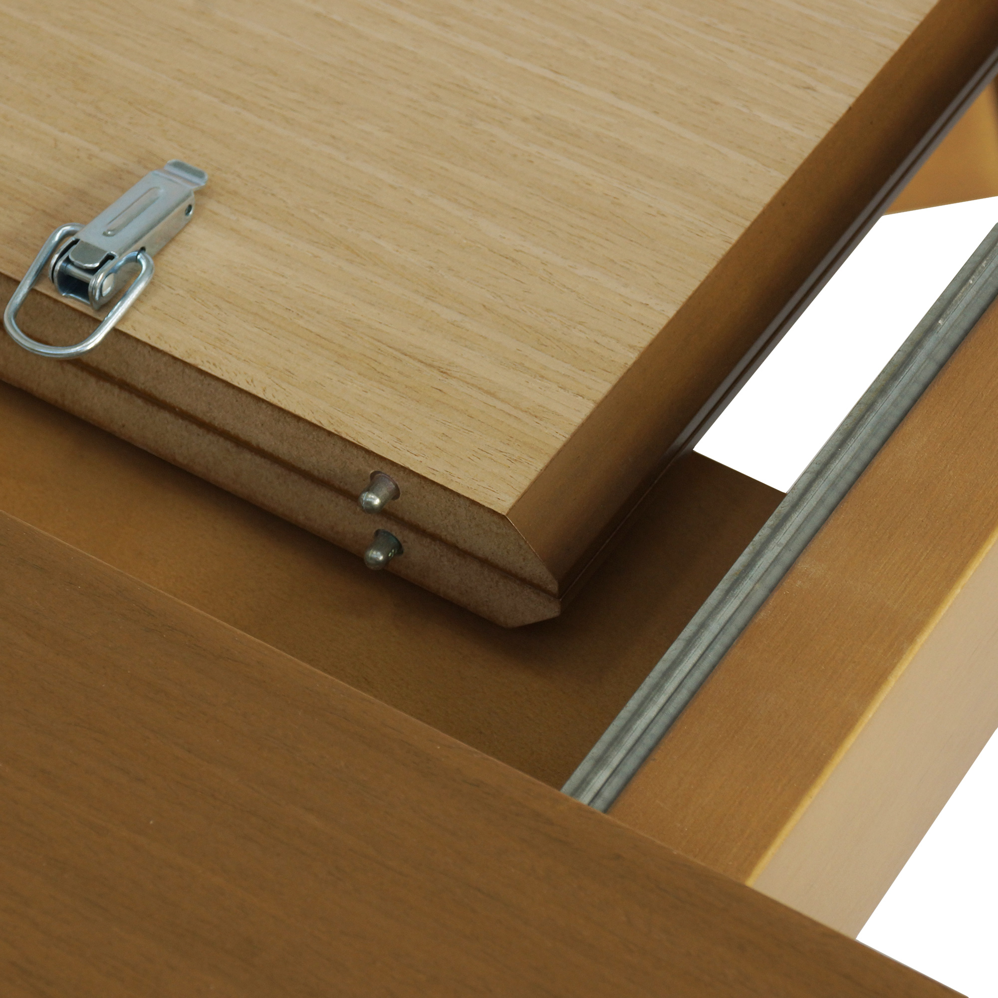 Стол кухонный раскладной круглый D-120(+35) см классический (арт 29127) - Фото 1