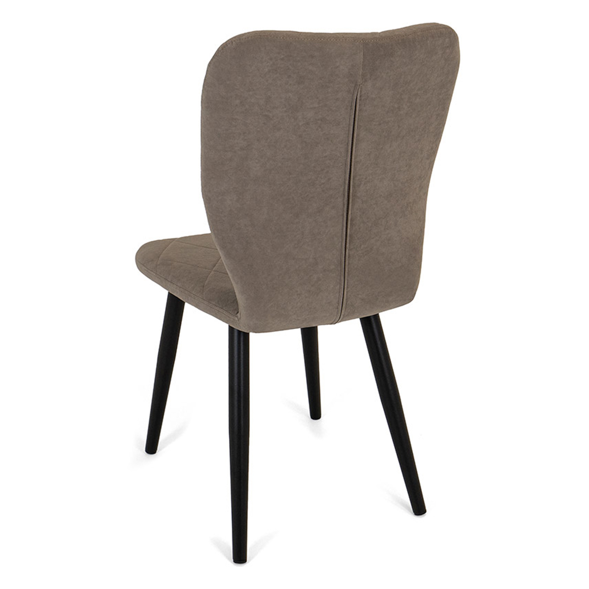 Стул обеденный на металлокаркасе из велюра (арт 23566) - Фото 1