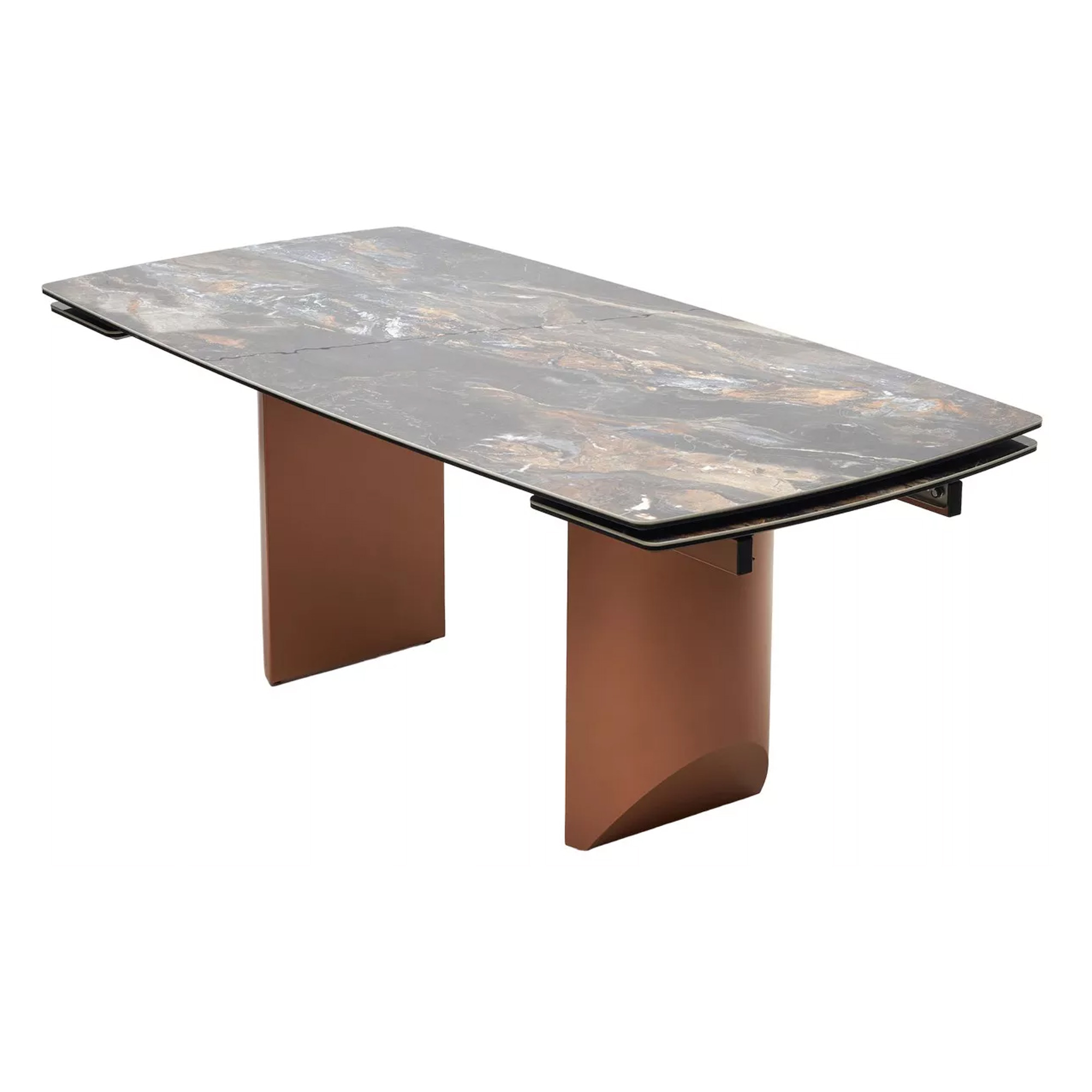 Стол кухонный раздвижной овальный (арт 33401) - Фото 1