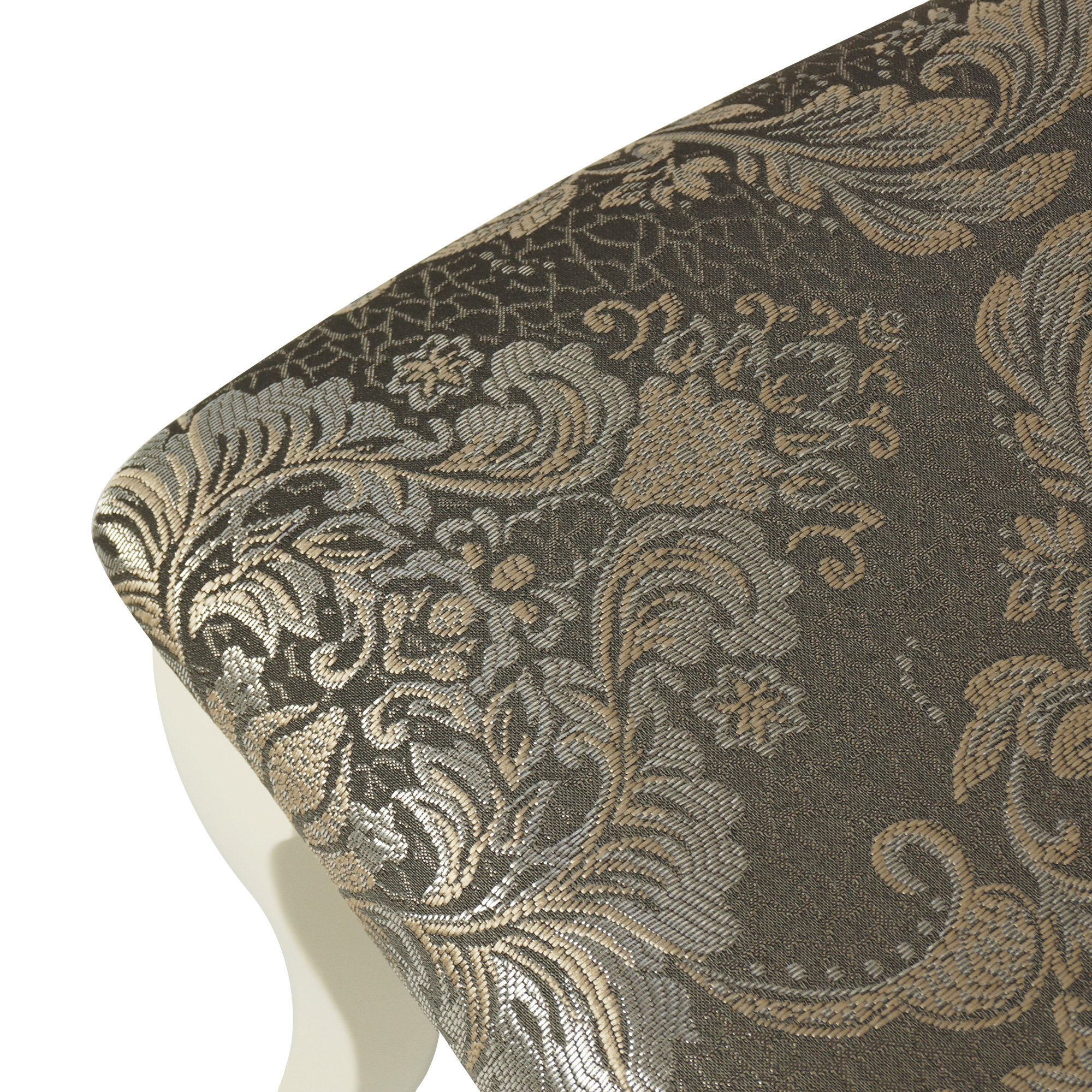 Стул деревянный мягкий серый классический (арт 29195) - Фото 1