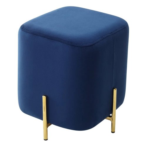 Пуфик с мягким сидением синий (арт 16753) - Фото 2