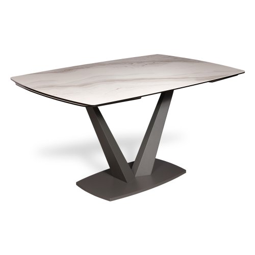 Стол овальный керамический 140 см современный (арт 32465) - Фото 2