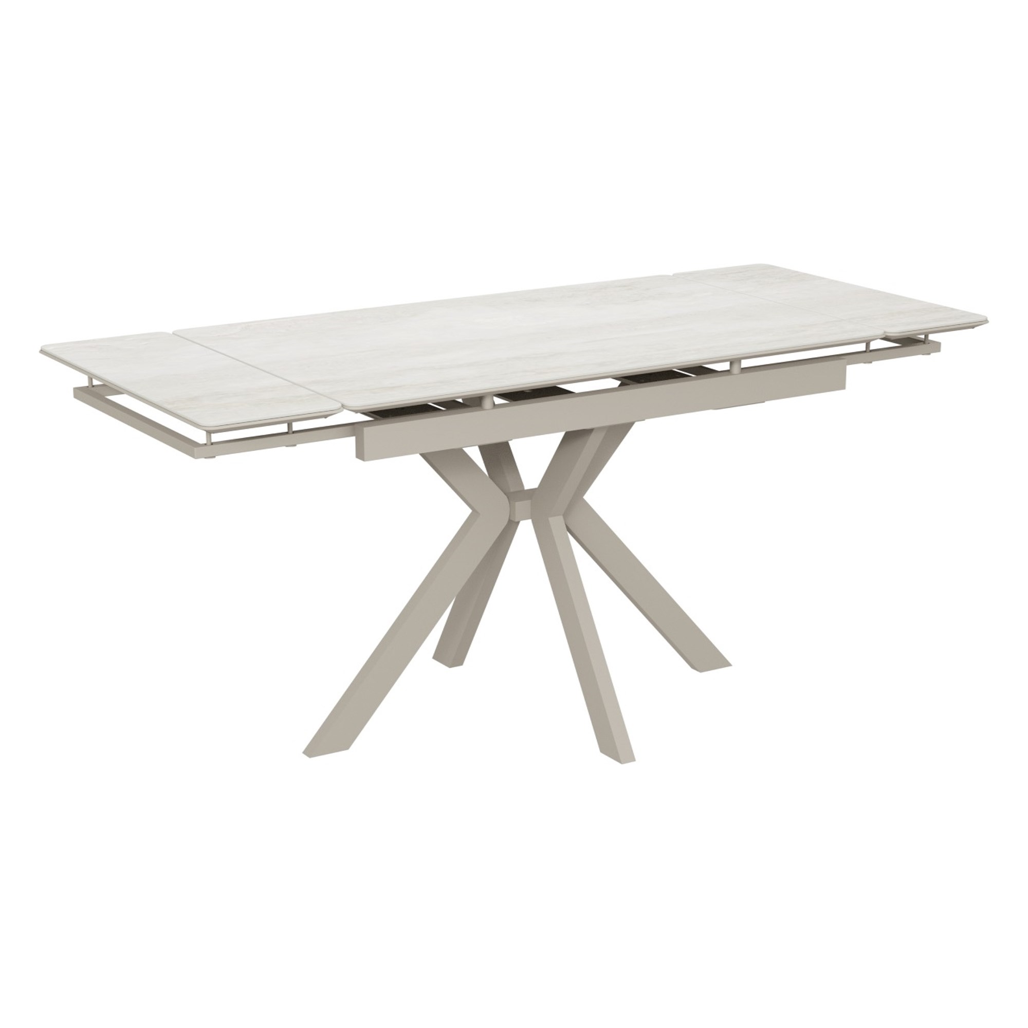 Стол раздвижной керамический 120 см (арт 34360) - Фото 1
