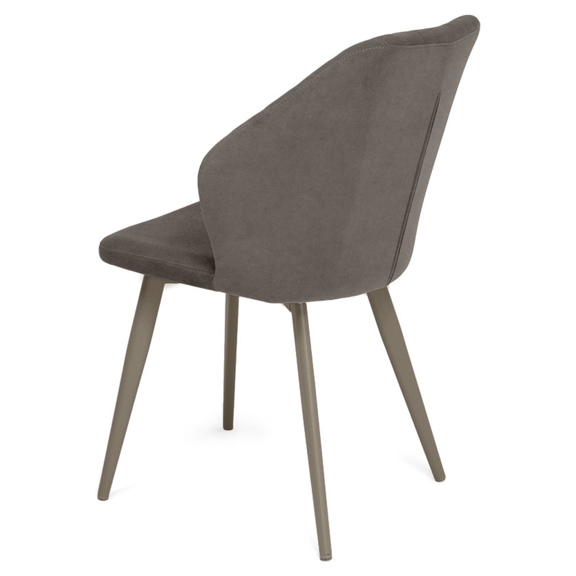 Стул на металлокаркасе мягкий из велюра (арт 35391) - Фото 1