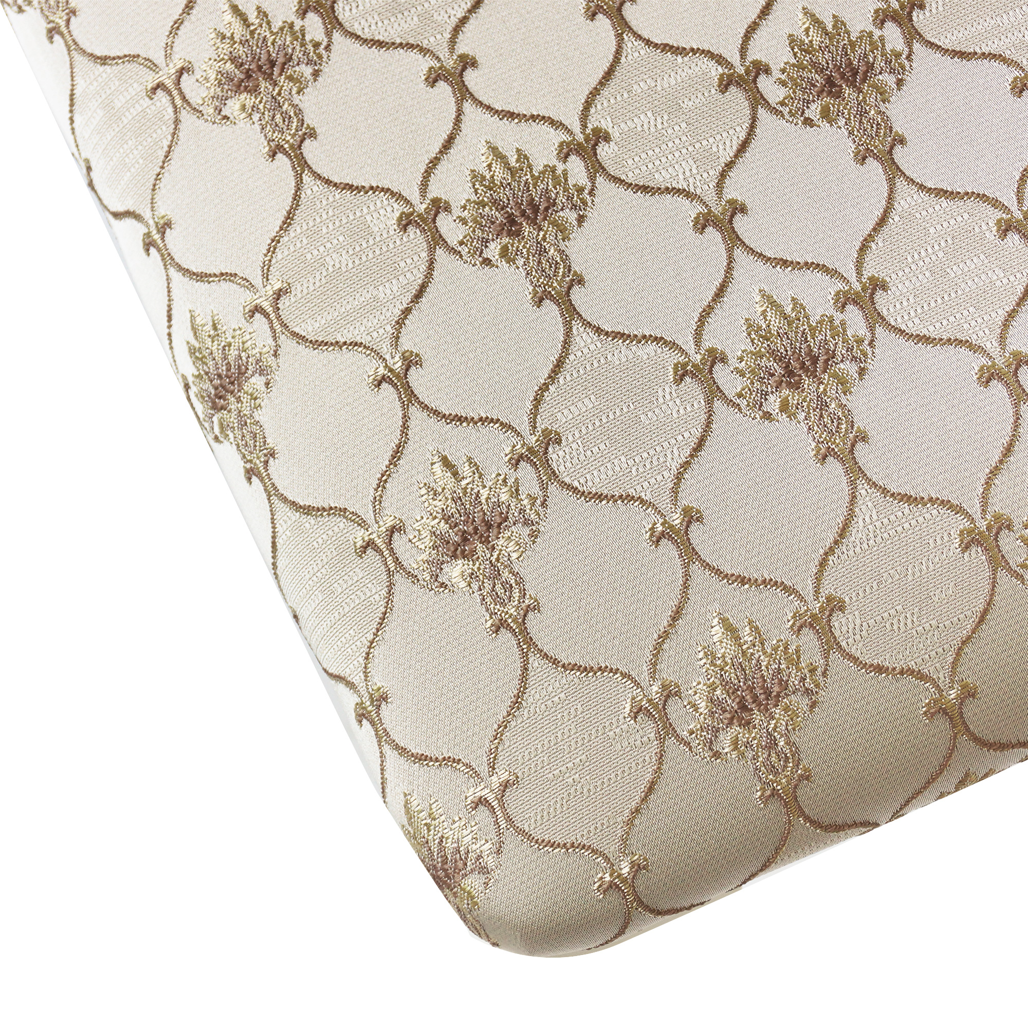 Банкетка мягкая бежевая классическая (арт 15893) - Фото 1