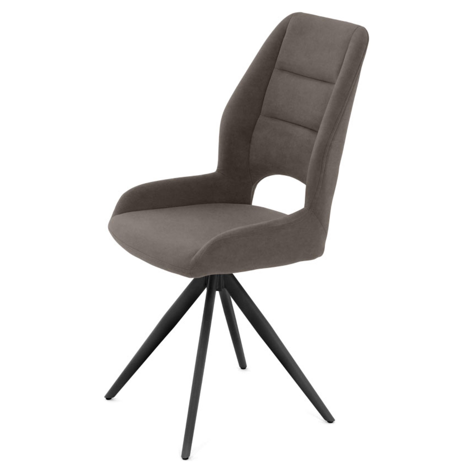 Стул с мягкой обивкой из велюра (арт 35531) - Фото 1