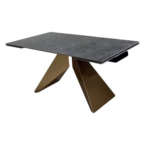 Кухонный стол керамический под мрамор (арт 32297) - Фото 2