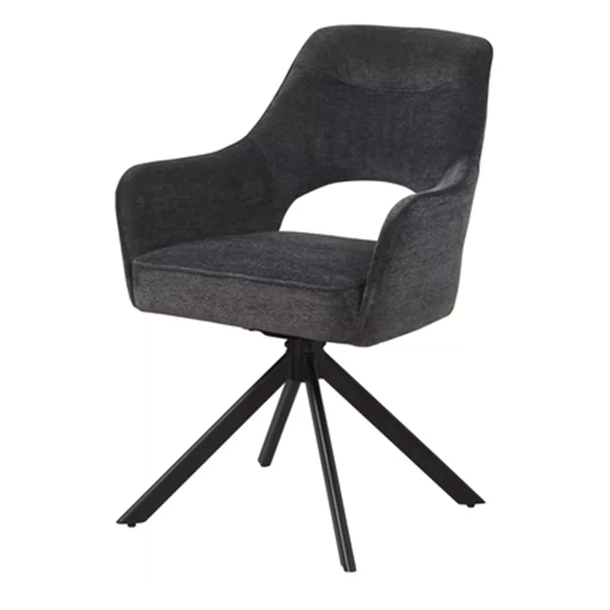 Полукресло на металлокаркасе мягкое с подлокотниками бежевое (арт 33728) - Фото 1