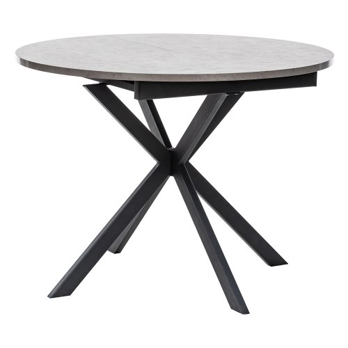 Стол кухонный раскладной круглый на одной ножке (арт 15696) - Фото 2