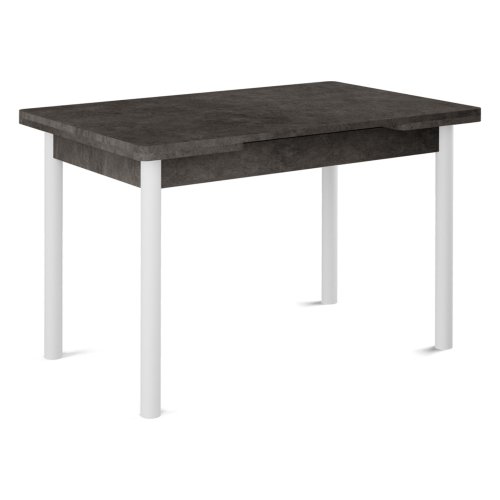 Стол кухонный раздвижной под мрамор (арт 34403) - Фото 2