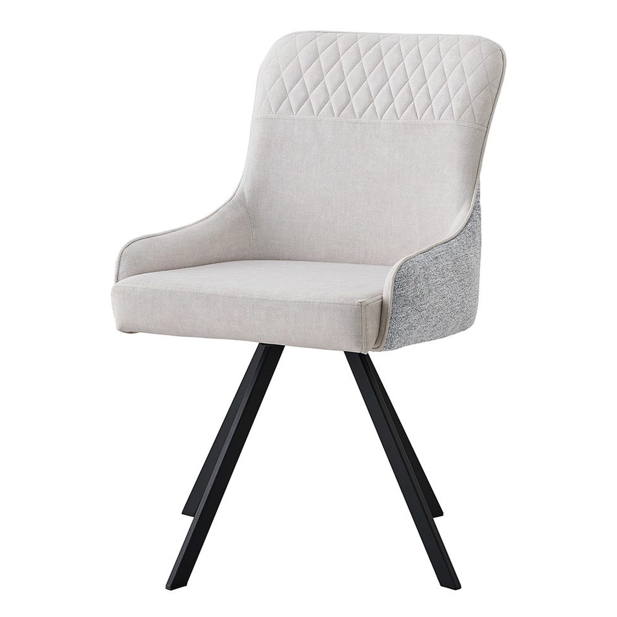 Стул интерьерный мягкий слоновая кость (арт 27241) - Фото 1