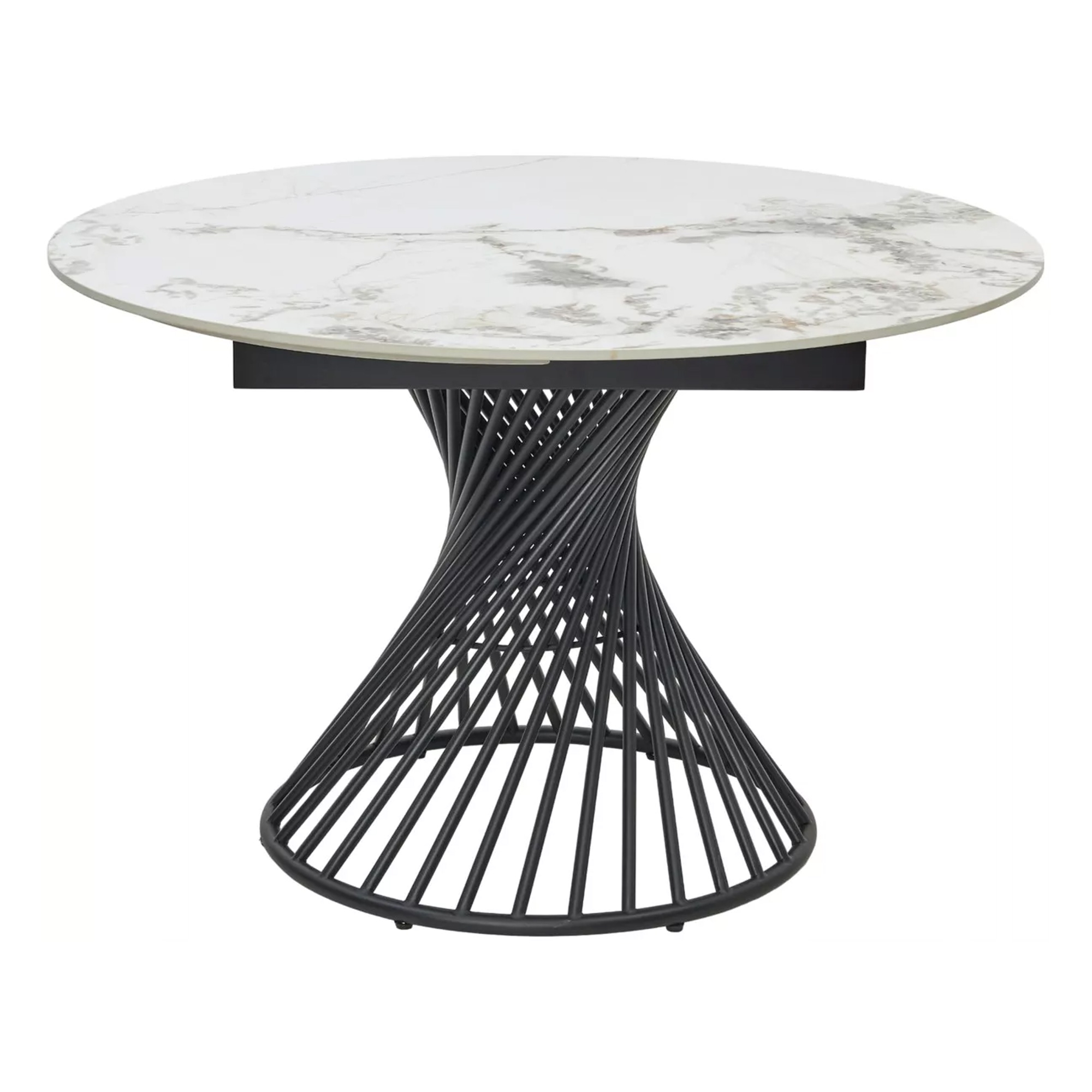 Стол обеденный раскладной со столешницей из керамики (арт 33358) - Фото 1