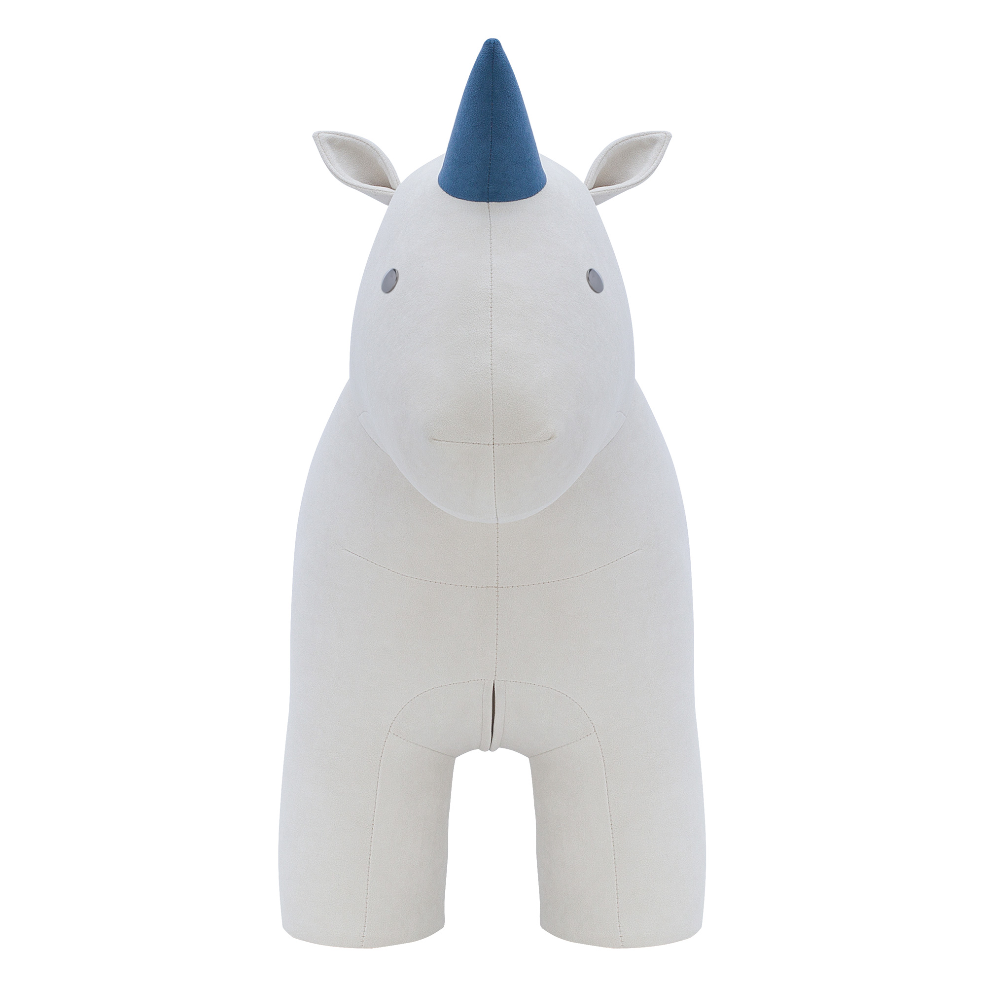 Пуфик с мягким сидением голубой (арт 13350) - Фото 1